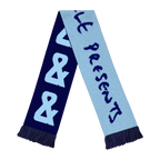 Ampersand Blue Scarf