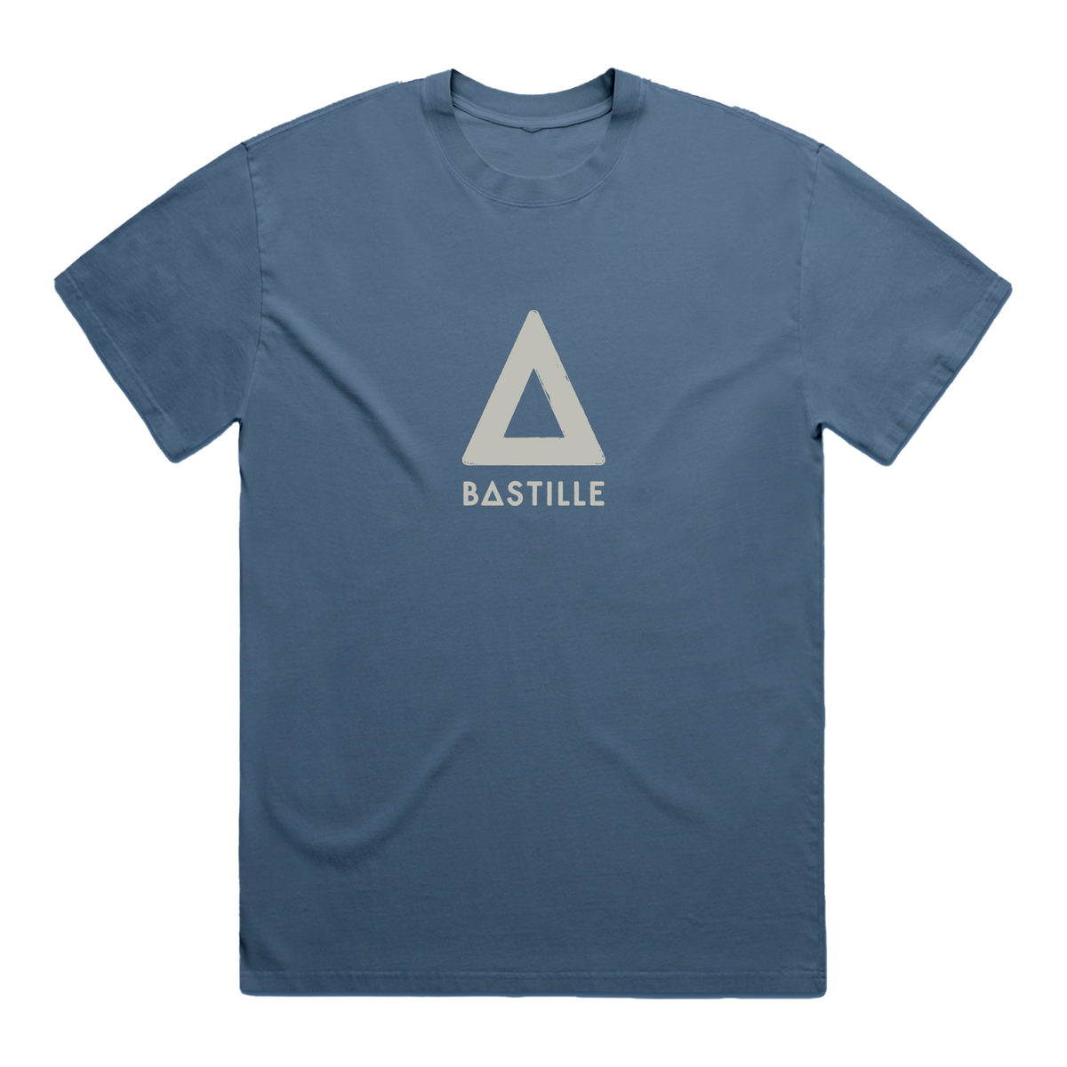 Logo Faded Denim T-shirt