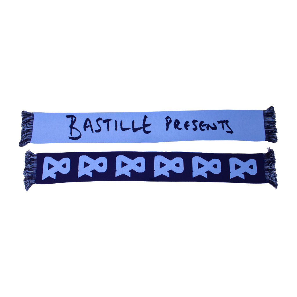 Ampersand Blue Scarf