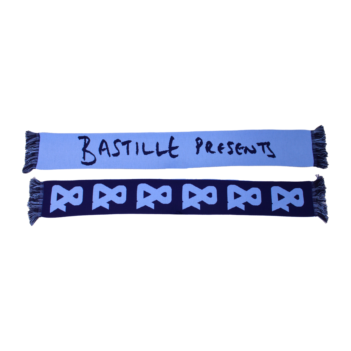 Ampersand Blue Scarf