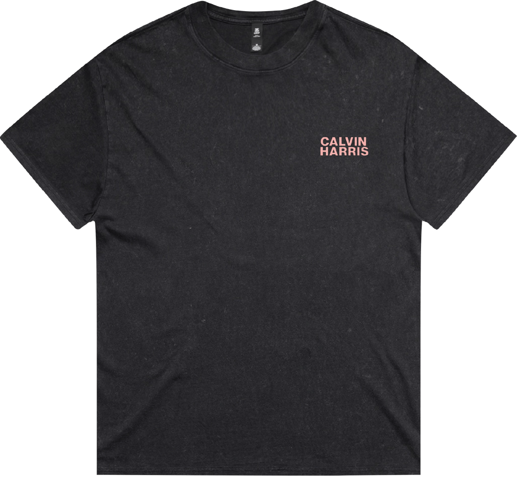 Wave Logo Black Tee