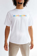 Multi-Color Real Good Shit (White) T-shirt