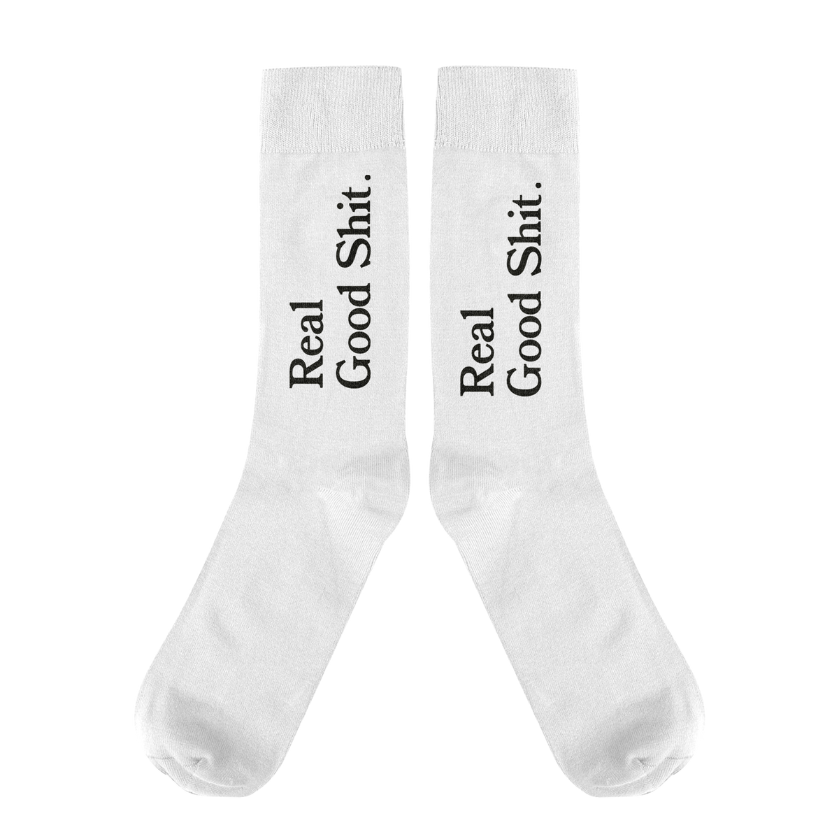 Real Good Shit (White) Socks