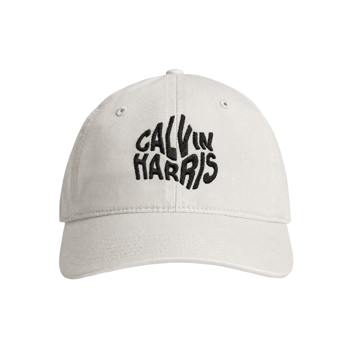 Wave Ecru Logo Cap